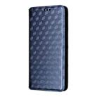For Realme Neo7x 5G / P3 5G Cubic Grid Texture Flip Leather Phone Case(Blue) - 2