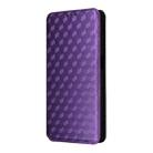 For Realme Neo7x 5G / P3 5G Cubic Grid Texture Flip Leather Phone Case(Purple) - 2