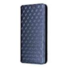 For Realme 14 Pro 5G Cubic Grid Texture Flip Leather Phone Case(Blue) - 2