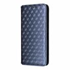 For Realme 14 5G Global Cubic Grid Texture Flip Leather Phone Case(Blue) - 2