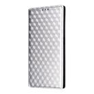 For Realme 14X 5G Malay / V70 / V70s Cubic Grid Texture Flip Leather Phone Case(Silver) - 2