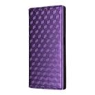 For Realme 14X 5G Malay / V70 / V70s Cubic Grid Texture Flip Leather Phone Case(Purple) - 2