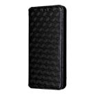 For Realme GT7 5G Cubic Grid Texture Flip Leather Phone Case(Black) - 2
