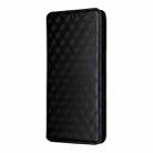 For Realme C71 4G Cubic Grid Texture Flip Leather Phone Case(Black) - 2