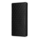 For Samsung Galaxy S25 FE 5G Cubic Grid Texture Flip Leather Phone Case(Black) - 2