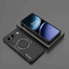 For OnePlus Nord 4 5G Global Butterfly Armor MagSafe Magnetic Ring Shockproof Phone Case(Black) - 2