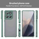 For Motorola Edge 60 Fusion Fan Dun Series TPU Hybrid PC Frosted Phone Case(Green) - 2