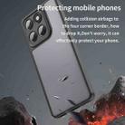 For Motorola Edge 60 Fan Dun Series TPU Hybrid PC Frosted Phone Case(Black) - 3