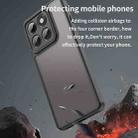 For Motorola Edge 5G 2025 Fan Dun Series TPU Hybrid PC Frosted Phone Case(Black) - 3