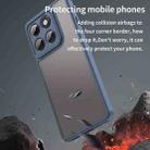 For Motorola Edge 5G 2025 Fan Dun Series TPU Hybrid PC Frosted Phone Case(Blue) - 3