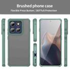 For Motorola Edge 60s Pro 5G Fan Dun Series TPU Hybrid PC Frosted Phone Case(Green) - 2