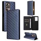 For HTC U23 / U23 Pro Cubic Grid Texture Flip Leather Phone Case(Blue) - 1
