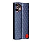 For Nothing CMF Phone 2 Pro Cubic Grid Texture Flip Leather Phone Case(Blue) - 3