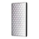 For Nothing CMF Phone 2 Pro Cubic Grid Texture Flip Leather Phone Case(Silver) - 2