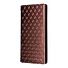For Nothing CMF Phone 2 Pro Cubic Grid Texture Flip Leather Phone Case(Brown) - 2