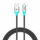 TOTU CB-21-L 15W USB to 8 Pin Aluminum Alloy Braided Data Cable, Length:1.2m(Star Color) - 1