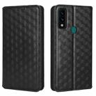 For AT&T Maestro 3 Cubic Grid Texture Flip Leather Phone Case(Black) - 2