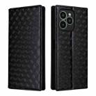 For Fossibot S1 5G Cubic Grid Texture Flip Leather Phone Case(Black) - 2