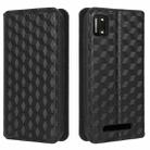 For Cloud Mobile Stratus C7 Cubic Grid Texture Flip Leather Phone Case(Black) - 2