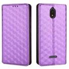 For HotPepper Serrano3 Cubic Grid Texture Flip Leather Phone Case(Purple) - 2