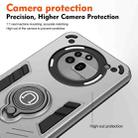 For Nothing Phone 3a Pro Ring Holder Phone Case(Grey) - 3