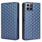 For Boost Mobile Celero 5G+ Cubic Grid Texture Flip Leather Phone Case(Blue) - 2