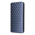 For OPPO A5 Pro 5G Global Cubic Grid Texture Flip Leather Phone Case(Blue) - 2