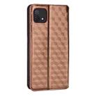 For OPPO A16K / A16e Cubic Grid Texture Flip Leather Phone Case(Brown) - 3