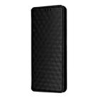 For OPPO F29 5G Global Cubic Grid Texture Flip Leather Phone Case(Black) - 2