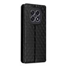 For OPPO F29 5G Global Cubic Grid Texture Flip Leather Phone Case(Black) - 3