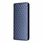 For OPPO F29 5G Global Cubic Grid Texture Flip Leather Phone Case(Blue) - 2