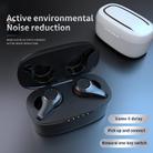 HAMTOD G08 Bluetooth 5.0 Waterproof TWS Active Noise Cancelling Wireless Bluetooth Earphone with Charging Box(Black) - 6