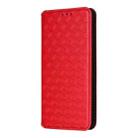 For OPPO Find X8s 5G Cubic Grid Texture Flip Leather Phone Case(Red) - 2