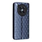 For OPPO Find X8s 5G Cubic Grid Texture Flip Leather Phone Case(Blue) - 3