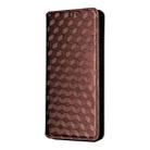 For OPPO Find X8s+ 5G Cubic Grid Texture Flip Leather Phone Case(Brown) - 2