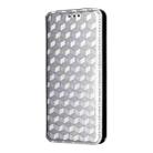 For OPPO K13 5G / K13X 5G / K12S 5G Cubic Grid Texture Flip Leather Phone Case(Silver) - 2