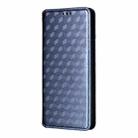 For OPPO Reno14 F 5G Cubic Grid Texture Flip Leather Phone Case(Blue) - 2