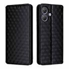 For Ulefone Note 21 Cubic Grid Texture Flip Leather Phone Case(Black) - 2