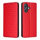 For Ulefone Note 21 Cubic Grid Texture Flip Leather Phone Case(Red) - 2