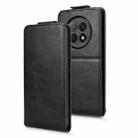 For OPPO F29 Pro 5G Magnetic Vertical Flip Leather Phone Case with Buckle(Black) - 2