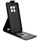 For OPPO F29 Pro 5G Magnetic Vertical Flip Leather Phone Case with Buckle(Black) - 3