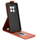 For OPPO F29 Pro 5G Magnetic Vertical Flip Leather Phone Case with Buckle(Brown) - 3