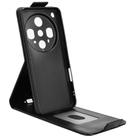 For OPPO Find X8 Ultra 5G Magnetic Vertical Flip Leather Phone Case with Buckle(Black) - 3