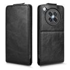 For OPPO Find X8s 5G Magnetic Vertical Flip Leather Phone Case with Buckle(Black) - 2