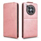 For OPPO Find X8s 5G Magnetic Vertical Flip Leather Phone Case with Buckle(Rose Gold) - 2