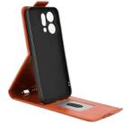 For OPPO Reno14 Pro Global Magnetic Vertical Flip Leather Phone Case with Buckle(Brown) - 3
