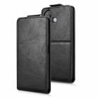 For Ulefone Note 21 Magnetic Vertical Flip Leather Phone Case with Buckle(Black) - 2