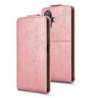 For Ulefone Note 21 Magnetic Vertical Flip Leather Phone Case with Buckle(Rose Gold) - 2