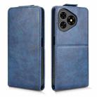 For Ulefone Note 19 Magnetic Vertical Flip Leather Phone Case with Buckle(Blue) - 2