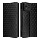 For Asus Zenfone 11 Ultra Cubic Grid Texture Flip Leather Phone Case(Black) - 2